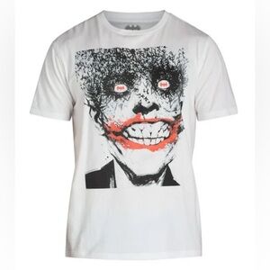 Joker White Graphic T-Shirt